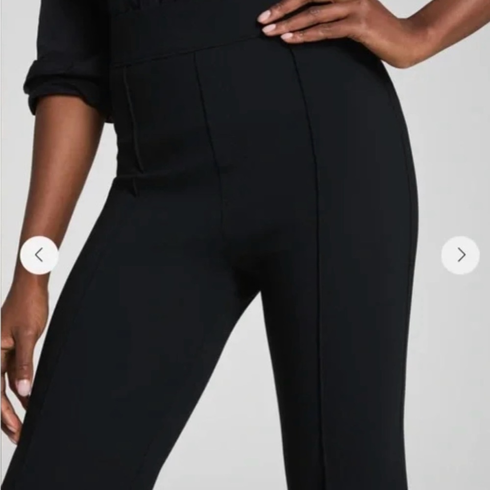 SPANX  NWT Classic Black Flare Women's Pants Size Large - Picture 2 of 10